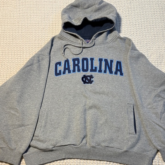 Champs Gray Hoodie with Carolina Logo - Picture 1 of 3